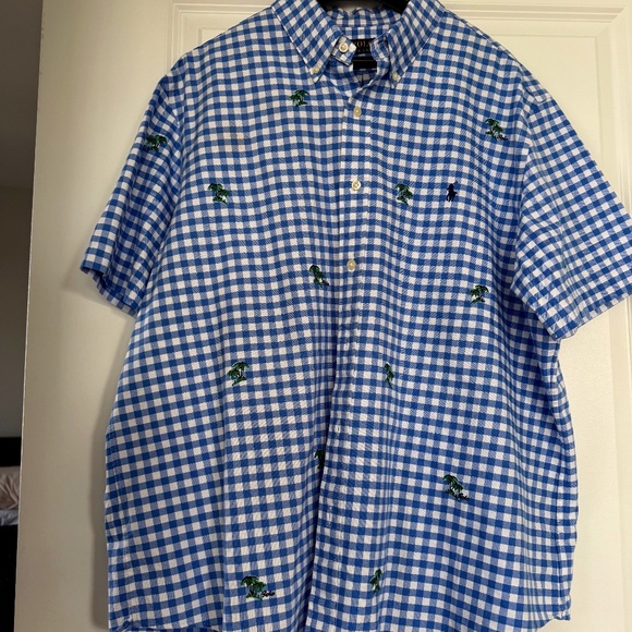 Polo Ralph Lauren Embroidered Gingham Shirt Size: XXL (Classic Fit) - Picture 1 of 7